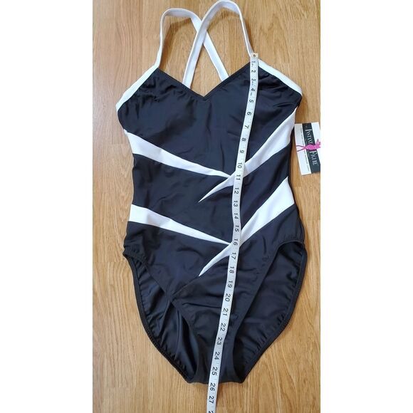 InstantFigure Compression Two-tone One-piece - NEW - Picture 11 of 15